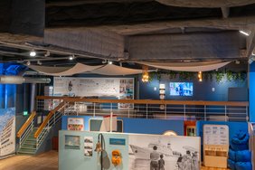 Das A-ROSA Family Dock ergänzt die Dauerausstellung im Bereich Passagierschifffahrt um die Thematik Flusskreuzfahrten.