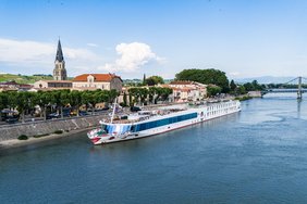 A-ROSA feiert 20jähriges Jubiläum auf der Rhône. Foto: A-ROSA Flussschiff GmbH