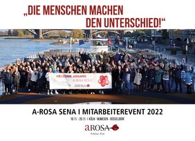 Team-Event an Bord der neuen A-ROSA SENA. Foto: A-ROSA Flussschiff GmbH