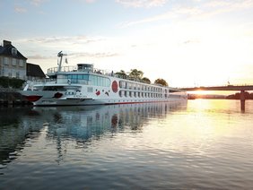 Auf der Seine lässt sich eine Reise in die Normandie an Bord der A-ROSA VIVA mit einem Besuch der Olympischen Sommerspiele in Paris kombinieren. Foto: A-ROSA Flussschiff GmbH